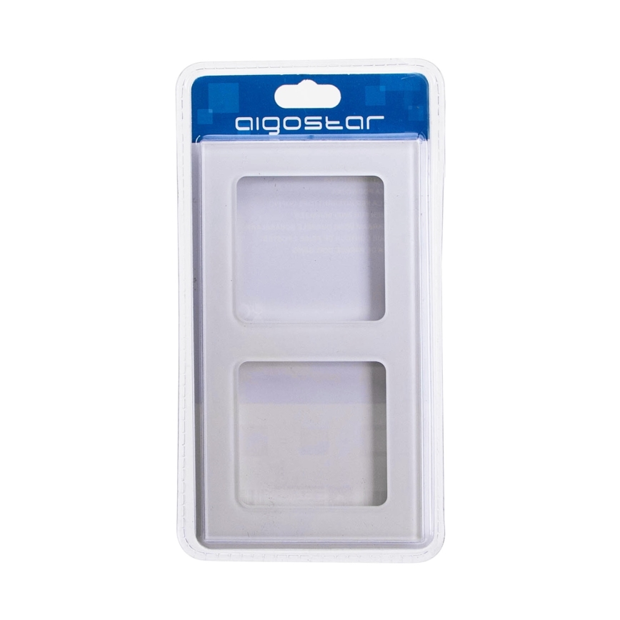 Aigostar - Double Glass Frame, White