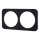Aigostar - Double Plastic Frame, Black