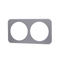 Aigostar - Double Plastic Frame, Silver