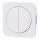 Aigostar - Double Switch with Frame No. 5, White
