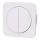 Aigostar - Double Switch with Frame No. 6+6, White