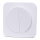 Aigostar - Double Switch with Frame No. 7, White