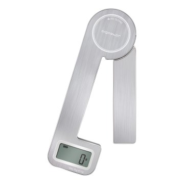 Aigostar - Foldable kitchen scale 5kg matte chrome