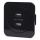 Aigostar - Framed USB power outlet, 2x USB-A, black
