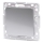 Aigostar - Frameless 4-way (cross) switch No. 7, silver