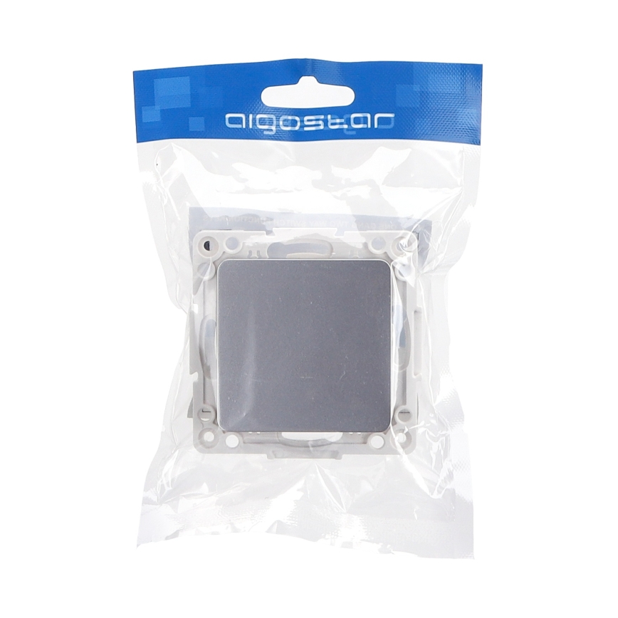 Aigostar - Frameless 4-way (cross) switch No. 7, silver