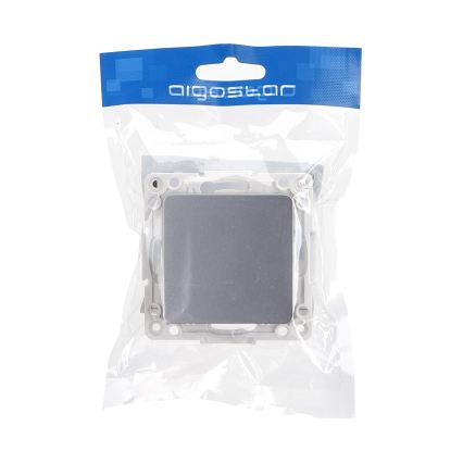 Aigostar - Frameless 4-way switch No. 7, Silver
