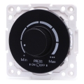 Aigostar - Frameless Dimmer Switch 250V/10A, Black