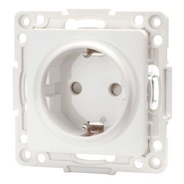 Aigostar - Frameless SCHUKO 250V Wall Socket White