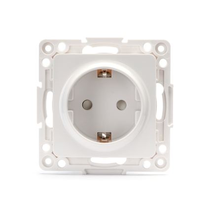 Aigostar - Frameless SCHUKO 250V Wall Socket White
