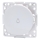 Aigostar - Frameless Single Bell Push, White