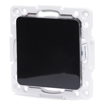 Aigostar - Frameless single-gang switch č. 6 black