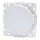 Aigostar - Frameless Single Switch No. 6, White