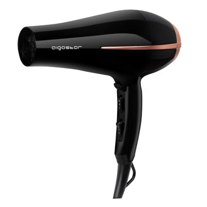 Aigostar - Hairdryer 2400W/230V black/copper