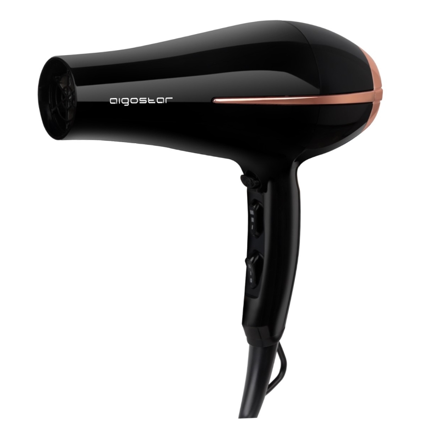 Aigostar - Hairdryer 2400W/230V black/copper