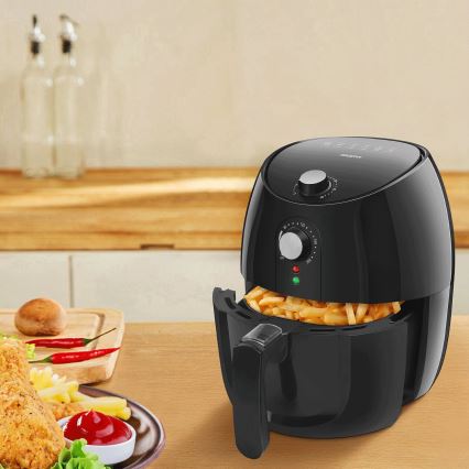 Aigostar - Hot air fryer 1500W/230V 3,5l black