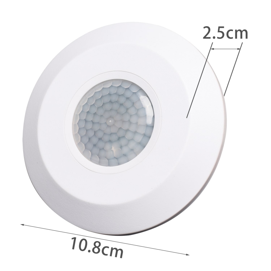 Aigostar - Infrared motion sensor 230V white