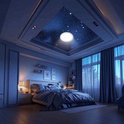 Aigostar - LED Dimmable bathroom ceiling light MESH Smart LED/12W/230V 3000-6500K IP44 + remote control