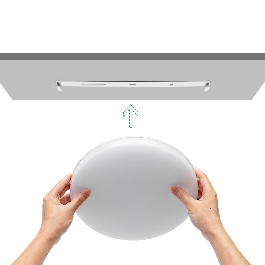 Aigostar - LED Bathroom ceiling light LED/24W/230V 3000K IP54