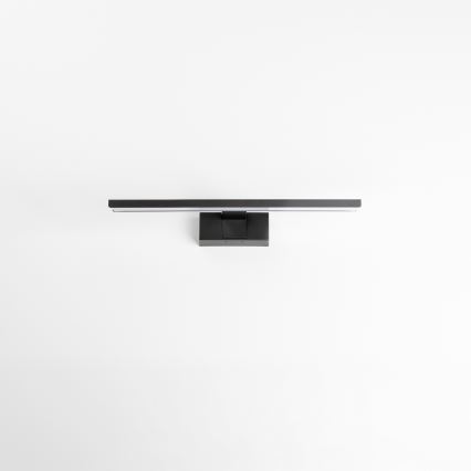 Aigostar - LED Bathroom Mirror Light 8W/230V 4000K 40 cm IP44 Black