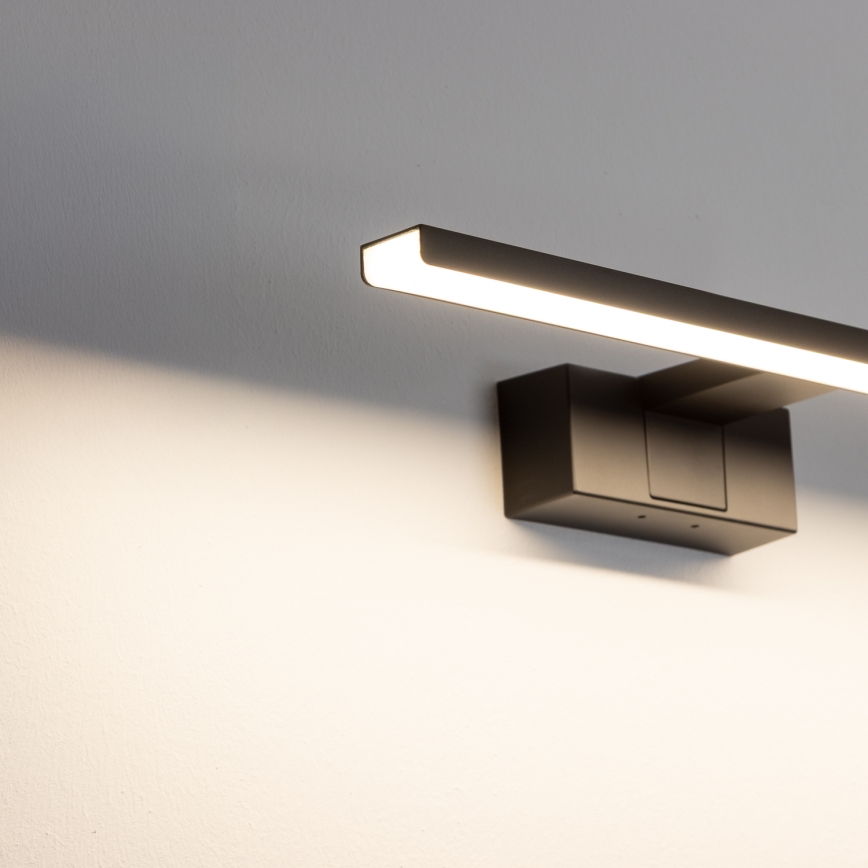 Aigostar - LED Bathroom Mirror Light LED/8W/230V 4000K 40 cm IP44 Black