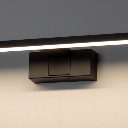 Aigostar - LED Bathroom Mirror Light LED/8W/230V 4000K 40 cm IP44 Black