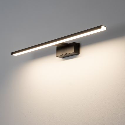 Aigostar - LED Bathroom mirror lighting LED/12W/230V 4000K 60 cm IP44 black