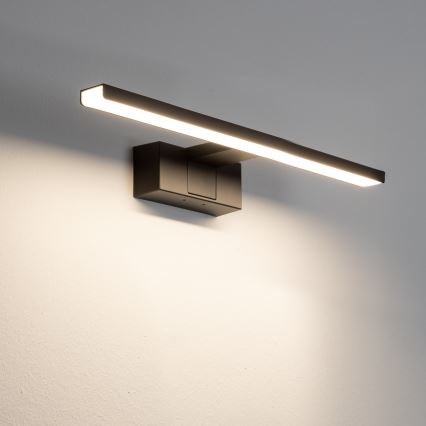 Aigostar - LED Bathroom mirror lighting LED/8W/230V 4000K 40 cm IP44 black