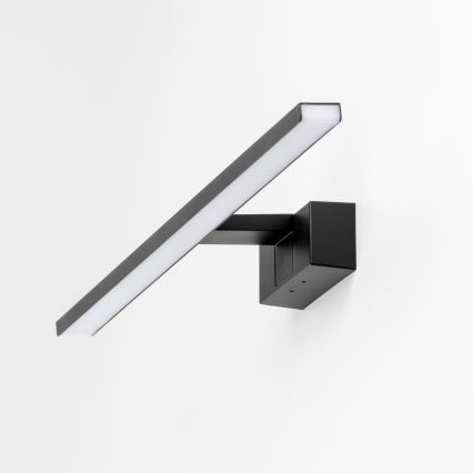 Aigostar - LED Bathroom mirror lighting LED/8W/230V 4000K 40 cm IP44 black