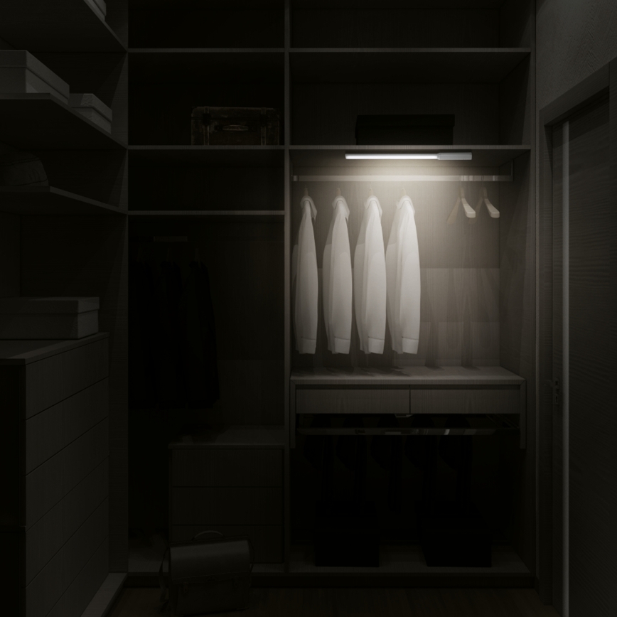 Aigostar - LED cabinet light with motion sensor LED/5W/5V 5700K white