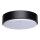 Aigostar - LED Ceiling light LED/12W/230V 3000K d. 23 cm black