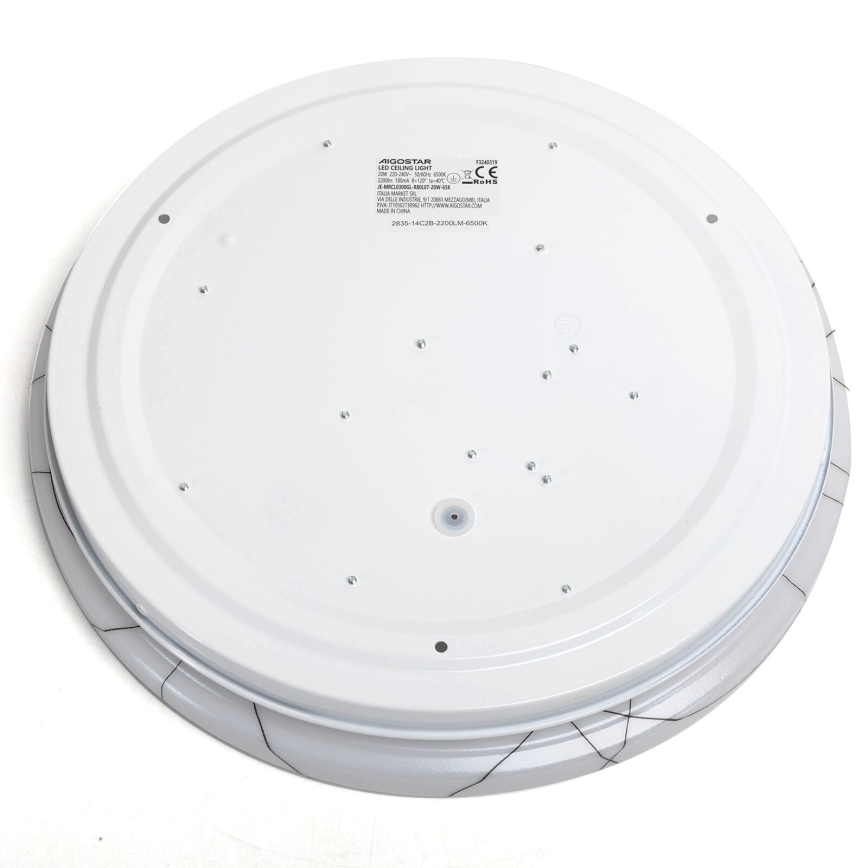 Aigostar - LED Ceiling light LED/20W/230V 6500K d. 33cm