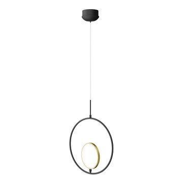 Aigostar - LED Chandelier on a string LED/15W/230V 6500K black/gold