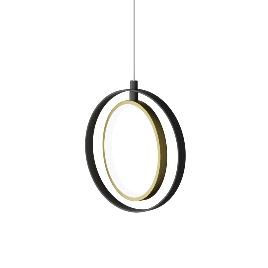 Aigostar - LED Chandelier on a string LED/15W/230V 6500K black
