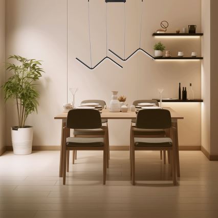 Aigostar - LED Chandelier on a string LED/23W/230V 6500K