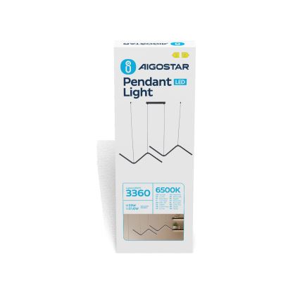 Aigostar - LED Chandelier on a string LED/23W/230V 6500K