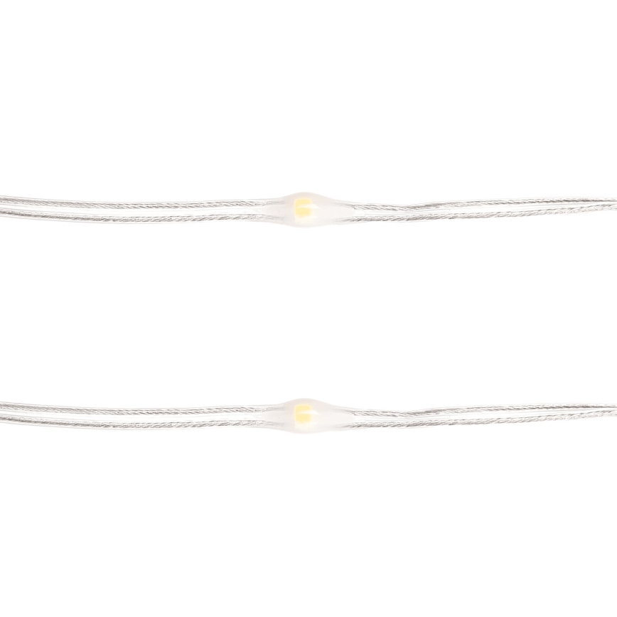 Aigostar - LED Christmas chain 100xLED/3xAA 10,3m multicolor