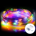 Aigostar - LED Christmas chain 50xLED/3xAA 5,3m multicolor