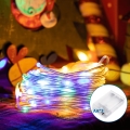 Aigostar - LED Christmas chain 50xLED/3xAA 5,3m multicolor