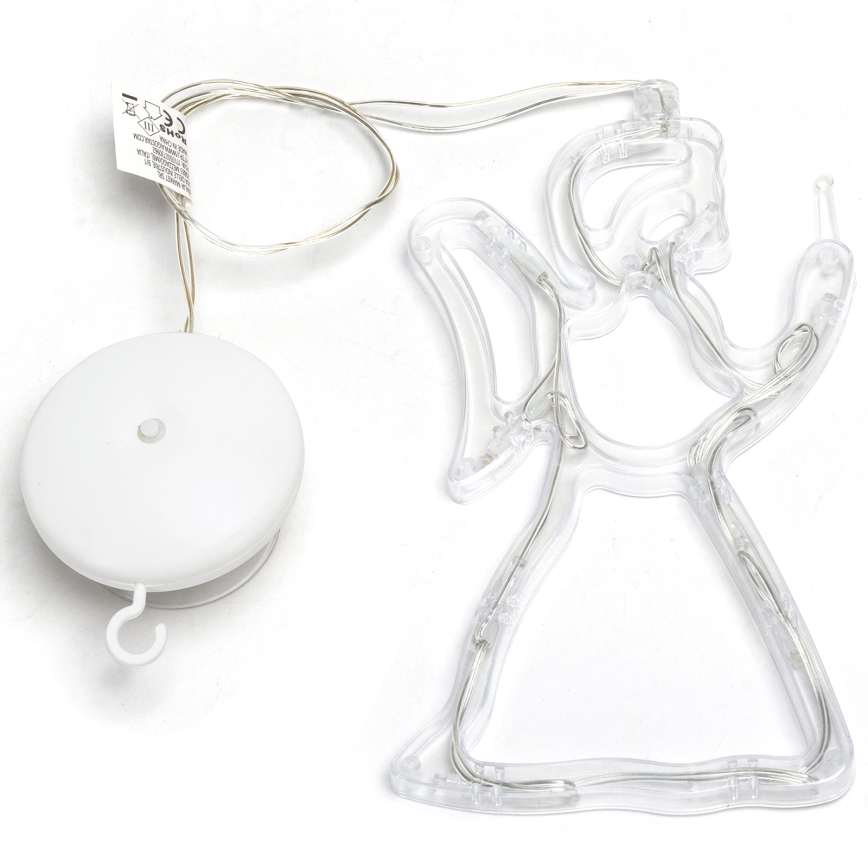 Aigostar - LED Christmas decoration LED/3xAAA angel 21cm