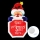 Aigostar - LED Christmas decoration LED/3xAAA Santa with sign 45cm