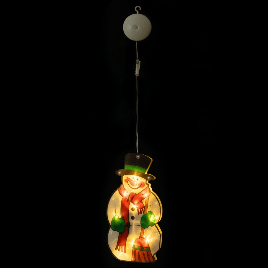Aigostar - LED Christmas decoration LED/3xAAA snowman 25cm