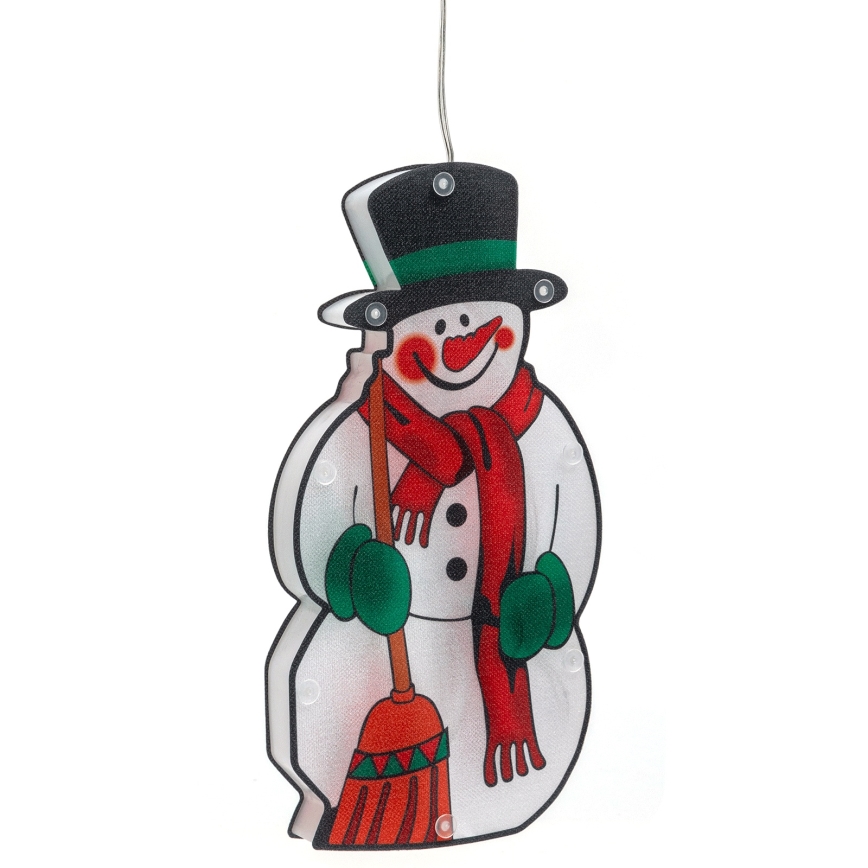 Aigostar - LED Christmas decoration LED/3xAAA snowman 25cm
