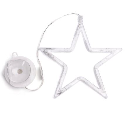 Aigostar - LED Christmas decoration LED/3xAAA star 19cm