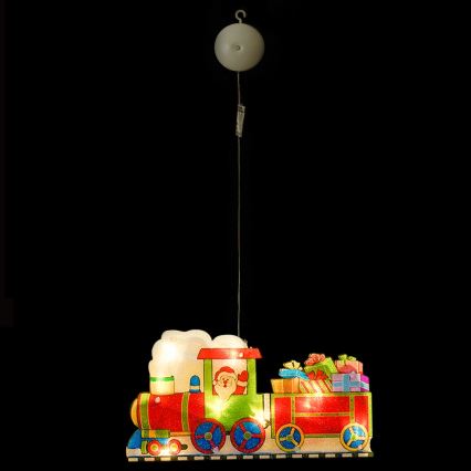 Aigostar - LED Christmas decoration LED/3xAAA train 13,4cm