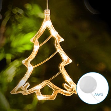 Aigostar - LED Christmas decoration LED/3xAAA tree 20cm