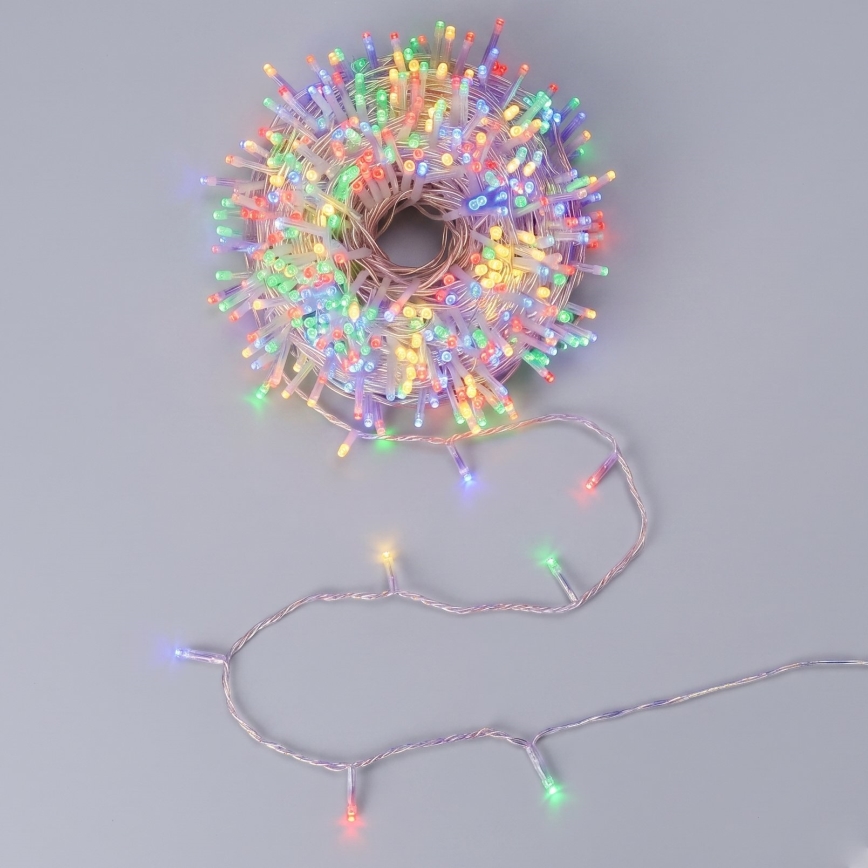 Aigostar - LED Christmas lights 20xLED/3xAA 2,3m multicolor