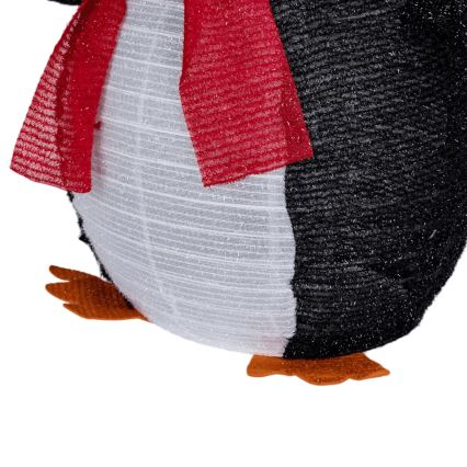Aigostar - LED Outdoor Christmas Penguin Decoration, 50 LEDs, 0.7 m, 3×AA, IP44, with Remote Control