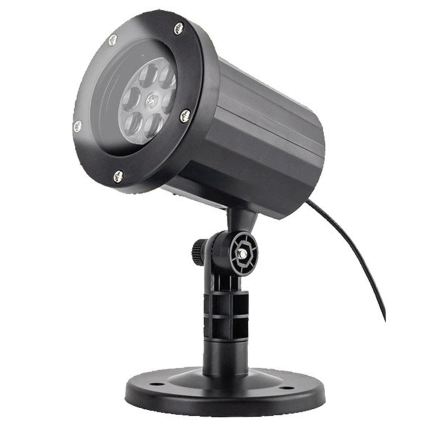 Aigostar - LED outdoor Christmas snowflake projector LED/5W/230V IP44 multicolor