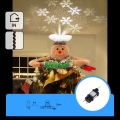 Aigostar - LED Christmas Snowflake Projector LED/5W/230V Cold White Gingerbread